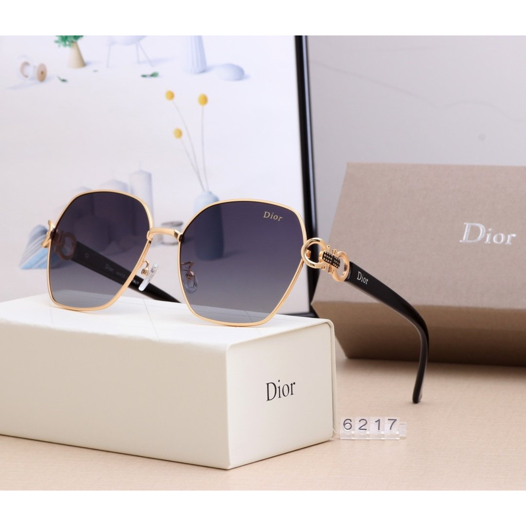 Dior_ Kính râm hàng hiệu dành cho nam và nữ Polarized chính hãng (Có hộp và hộp đựng kính)