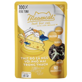 Pate Meowcat cho mèo 70g