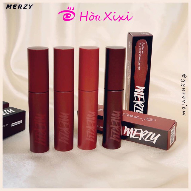 (Có sẵn) Son Kem Lì Merzy Dreamy Late Night Mellow Tint | Thế Giới Skin Care