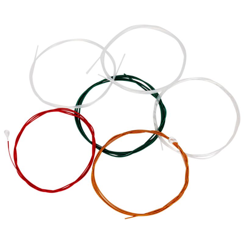 Set 6 Dây Đàn Guitar IRIN C105 Lõi Nylon Mạ Đồng Nhiều Màu Sắc