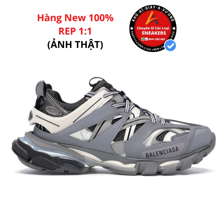 SNEAKER NAM NỮ BALENCIAGA - GIÀY THỂ THAO TRACK 3.0 SẢN XUẤT THEO TIÊU CHUẨN HÀNG AU