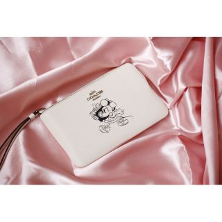 Ví cầm tay coach chuột disney
