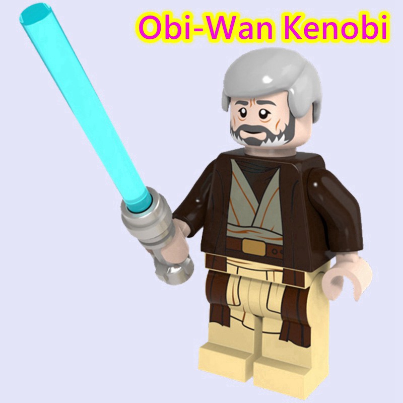 Mô Hình Đồ Chơi Nhân Vật Yoda Obi-Wan Kenobi Dooku Trong Starwars