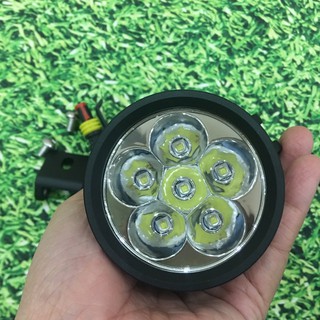 Đèn trợ sáng l6x - vua ánh sáng gắn ô tô, xe máy - đèn trợ sáng xe máy - b215