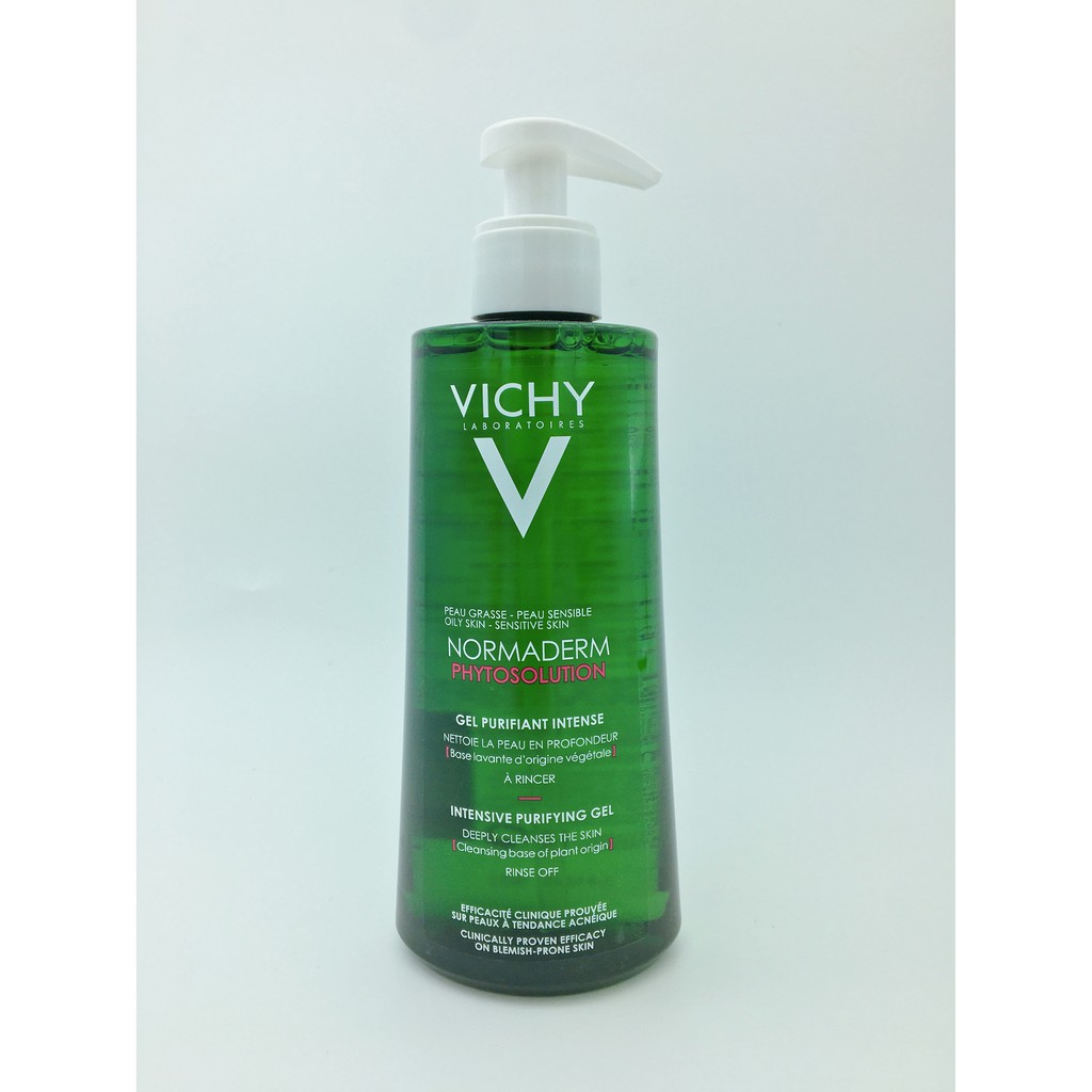 Sữa Rửa Mặt Cho Da Dầu Mụn Vichy Normaderm Phytosolution Chai Vòi 400ML