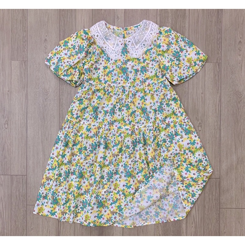 Đầm Melisa hoa nhí xuất Hàn cho bé gái