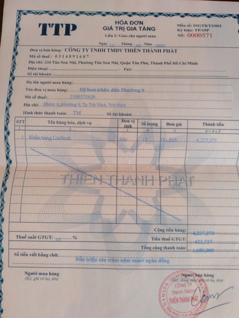 Hộp 50c khẩu trang vải 3lớp poly kháng khuẩn Unifresh