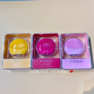 Máy rửa mặt foreo luna 3 mini có sẵn auth