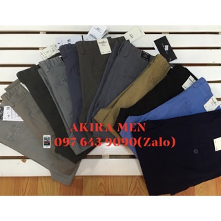 Quần kaki nam zara,mango co giãn 4 chiều,không bai,không phai màu,form chuẩn vnxk