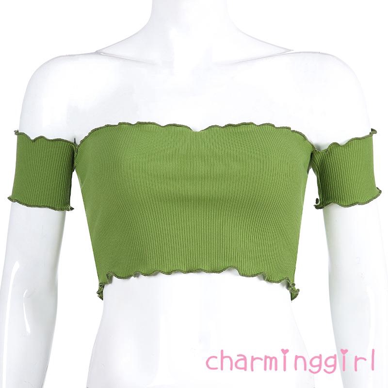 Áo croptop không tay kiểu dáng trẻ trung quyến rũ dành cho nữ