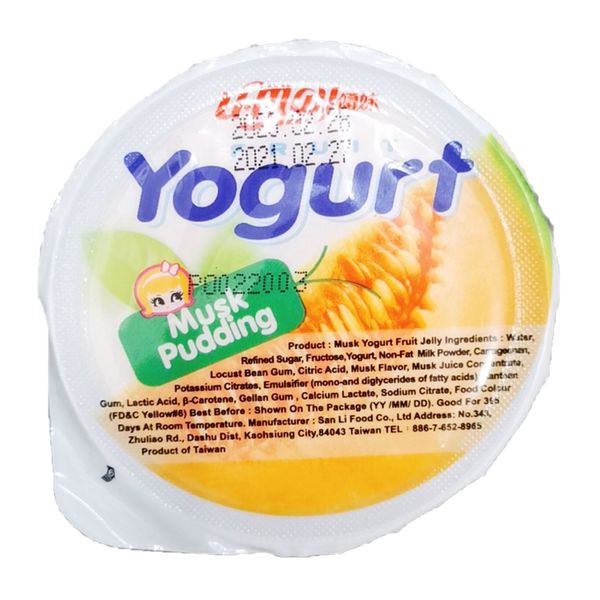 (4 vị) Thạch rau câu trái cây Yogurt Pudding 110gr