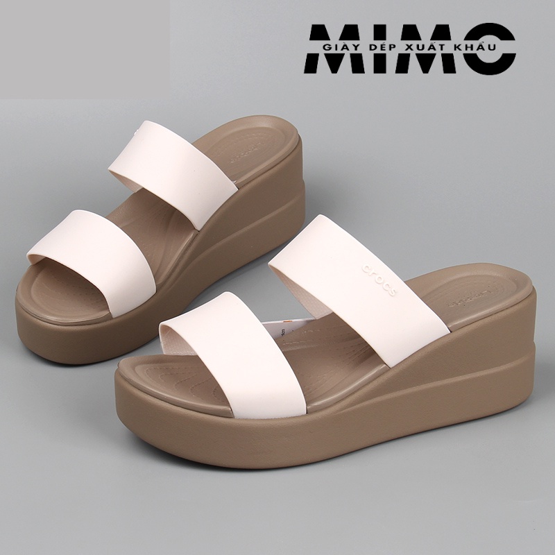 Dép cao gót, lê Cross Brooklyn 7p đế xuồng, nhựa mềm nhẹ, bền đẹp, chống trơn trượt cho nữ