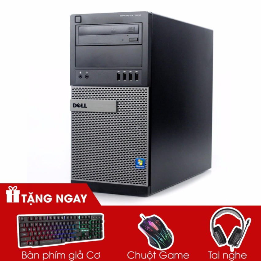 Máy tính Doanh Nghiệp DELL OPTIPLEX 7010 MT (Core I7 3770, Ram 16GB, SSD 240GB, HDD 2TB) + Quà Tặng - Hàng Nhập Khẩu | BigBuy360 - bigbuy360.vn