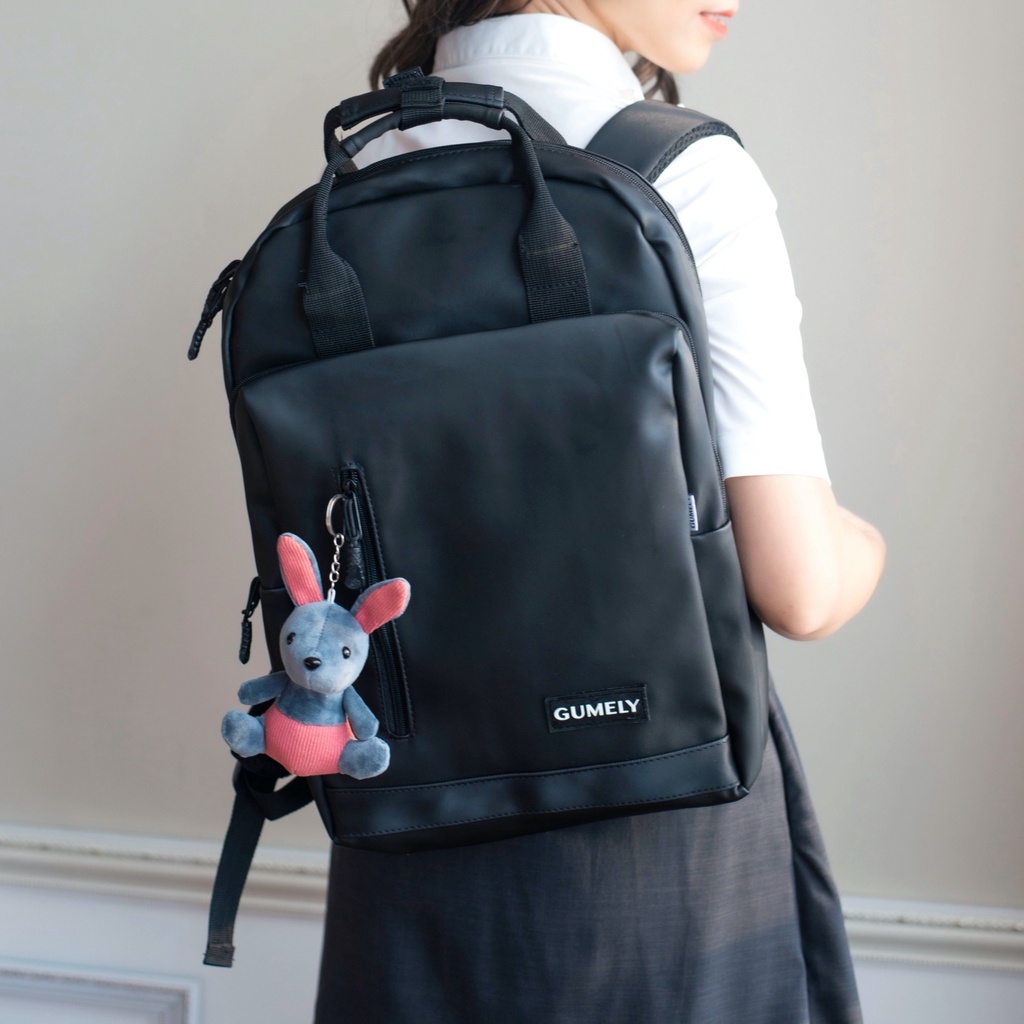 Balo nữ dễ thương cute để laptop nhiều ngăn charm treo đi làm đi học GU06-1 Gumely ViAnh Store