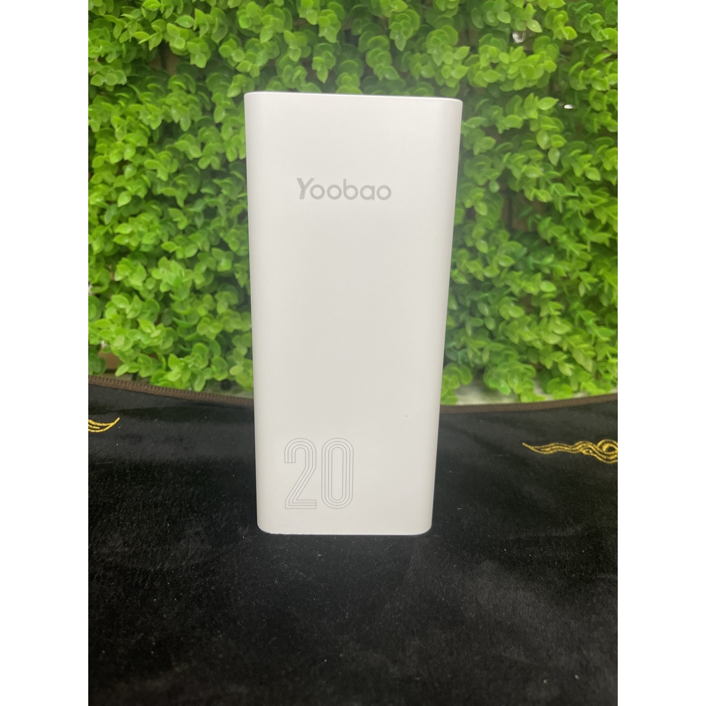 Pin Sạc Dự Phòng 20000mAh C20Q Yoobao PD 20 Sạc Nhanh Công Suất 22,5W- Dùng cho Iphone 11,12, Huawei. Thiết Kế Đẹp Mắt.