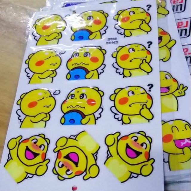 tem dán xe siêu hot hinh khung long