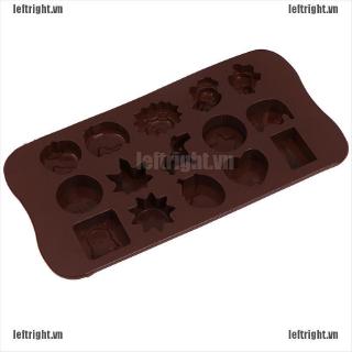 Khuôn làm sô cô la hình trái tim bằng silicon
