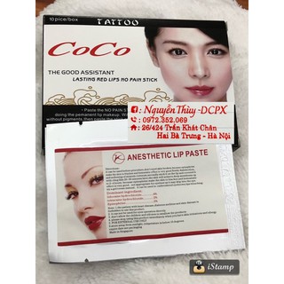 Tê ủ môi CoCo hộp 10miếng