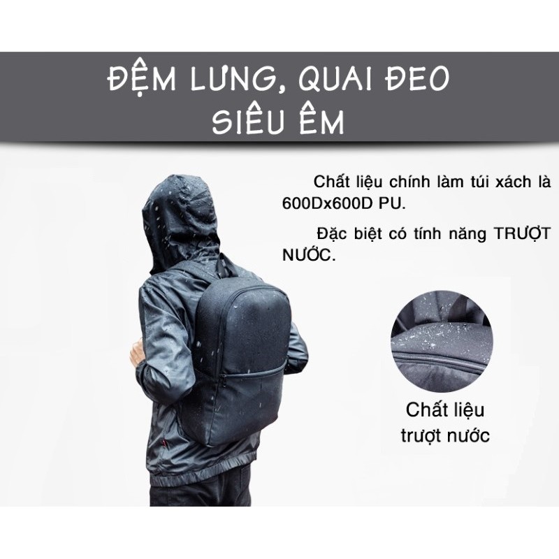 Combo Balo Cực Hot PRAZA DC092BL150