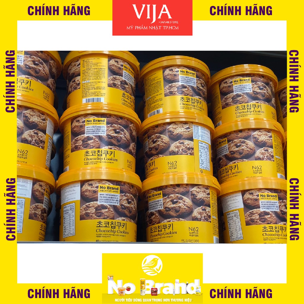 Bánh Quy Bơ Hàn Quốc - Chocochip - Dừa No Brand 400G | BigBuy360 - bigbuy360.vn