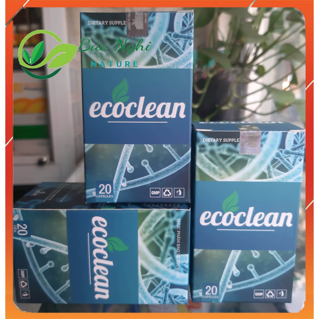 [COMBO 3 HỘP] Viên Uống ECOCLEAN - Diệt Ký Sinh Trùng Thanh Lọc Tế Bào Gan Tăng Cường Đề Kháng - CHÍNH HÃNG HỘP 20 VIÊN | BigBuy360 - bigbuy360.vn