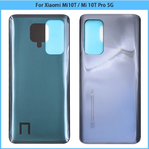 Nắp lưng Xiaomi Mi10T / Mi10T Pro 5G  - Chất liệu kính - Tặng kèm keo