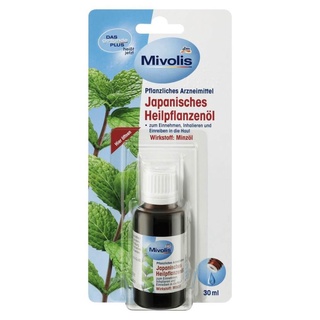 Tinh Dầu Bạc Hà Mivolis Japanisches Heilpflanzenol 30 ml