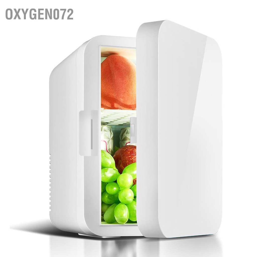 oxygen072（ hàng sẵn ）Tủ lạnh mini 8L dùng trên xe oto hoặc gia đình thiết kế nhỏ gọn tiết kiệm điện năng