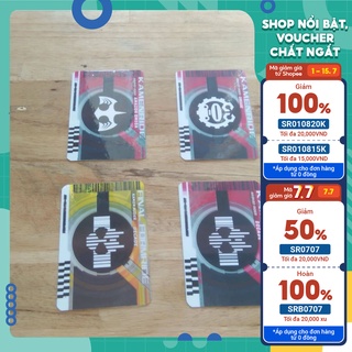 Card Kamen Rider Decade, Decade Final Atack,Amazon Omega, Grease