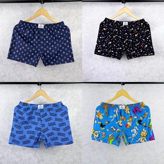 Quần đùi nam mặc nhà thun cotton mặc mát QD5X