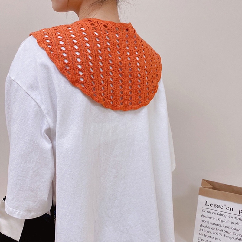 Khăn Choàng Polyester Thắt Nút Phong Cách Đồng Quê Dành Cho Nữ