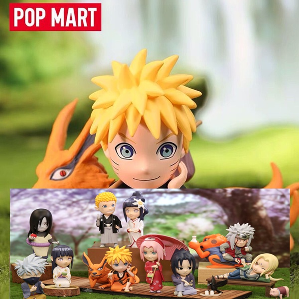 ★Hgtoys★  Búp Bê POPMART NARUTO Series Trang Trí Thời Thượng Quà Tặng