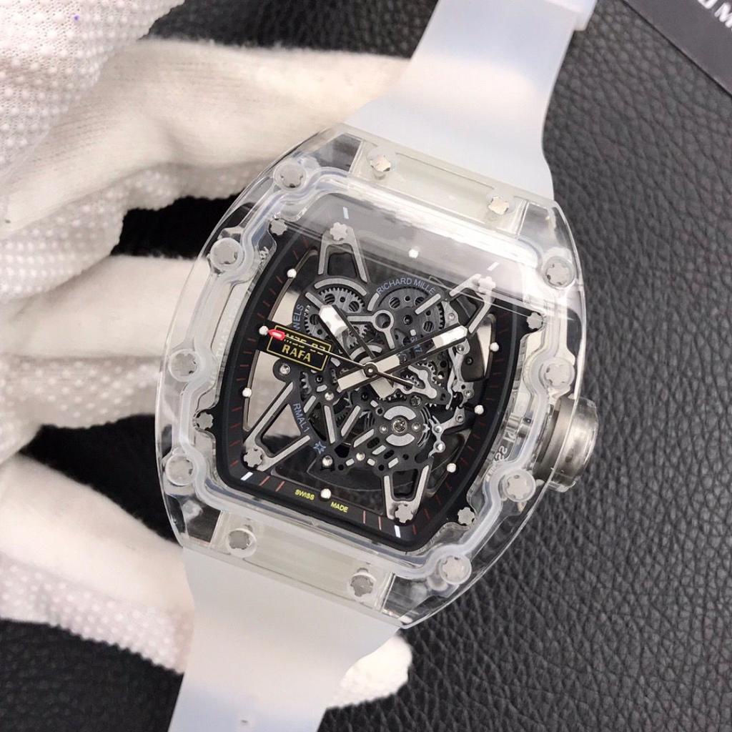 Đồng Hồ Cơ Tự Động Không Thấm Nước Trong Suốt Thời Trang Nam 2022 Miller