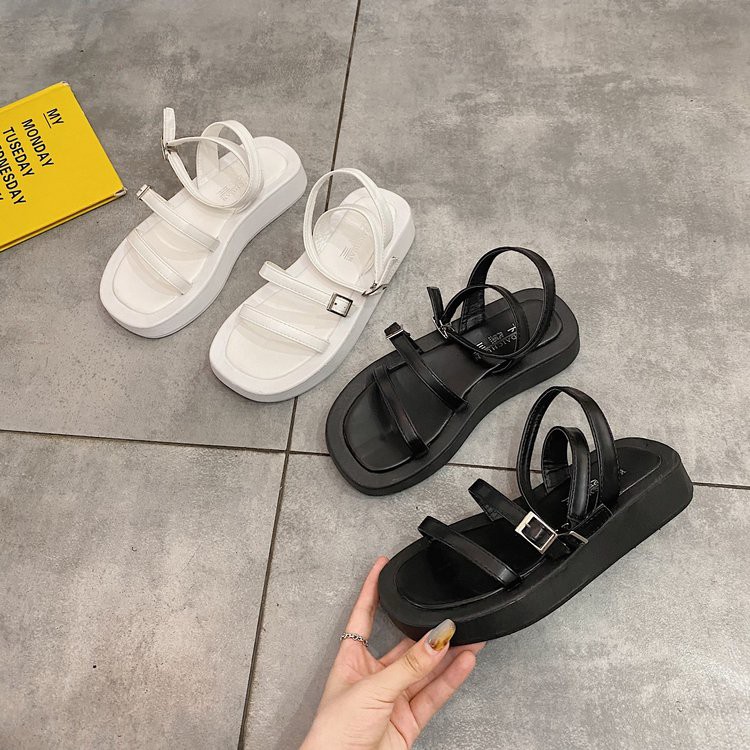 [ Mã 66CBSALE giảm 30K đơn 200K] Ulzzang Xăng đan Thời Trang Hàn Cho Nữ | BigBuy360 - bigbuy360.vn