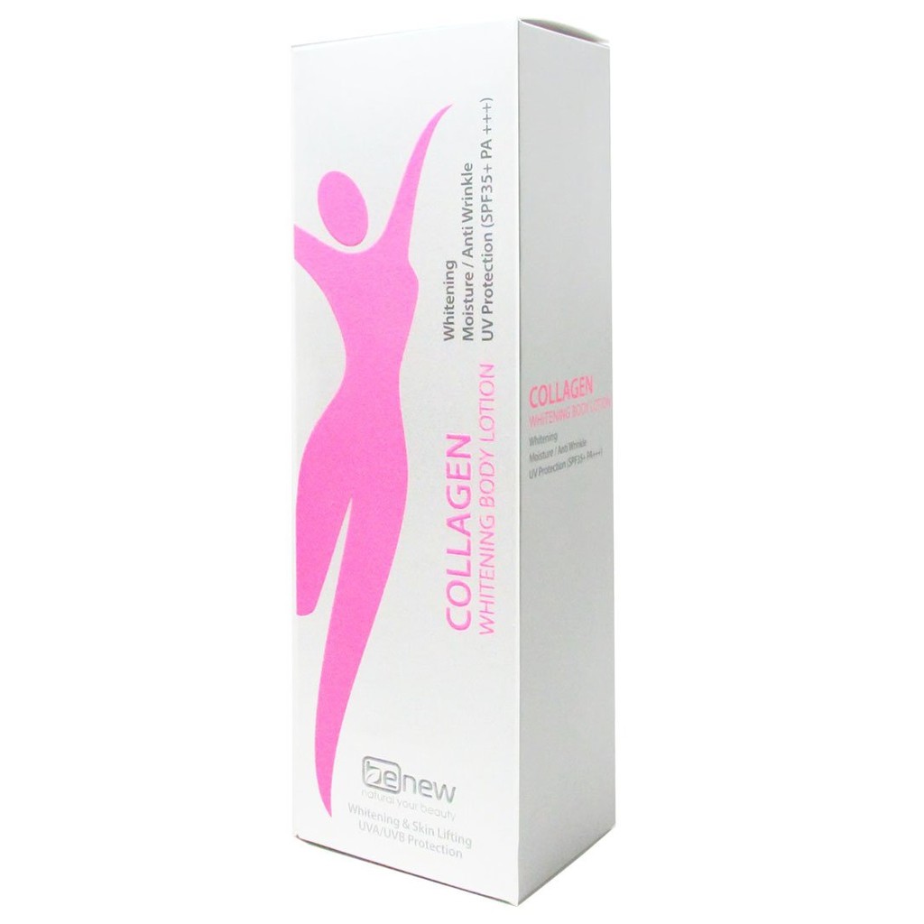 Combo Kem Dưỡng Thể Trắng Da Toàn Thân Body Collagen Benew Hàn quốc 200ml/Hộp