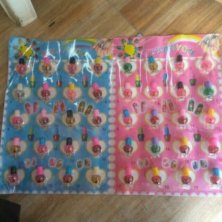 Lọ sơn móng tay chân trẻ em (40 lọ 1 vỉ)