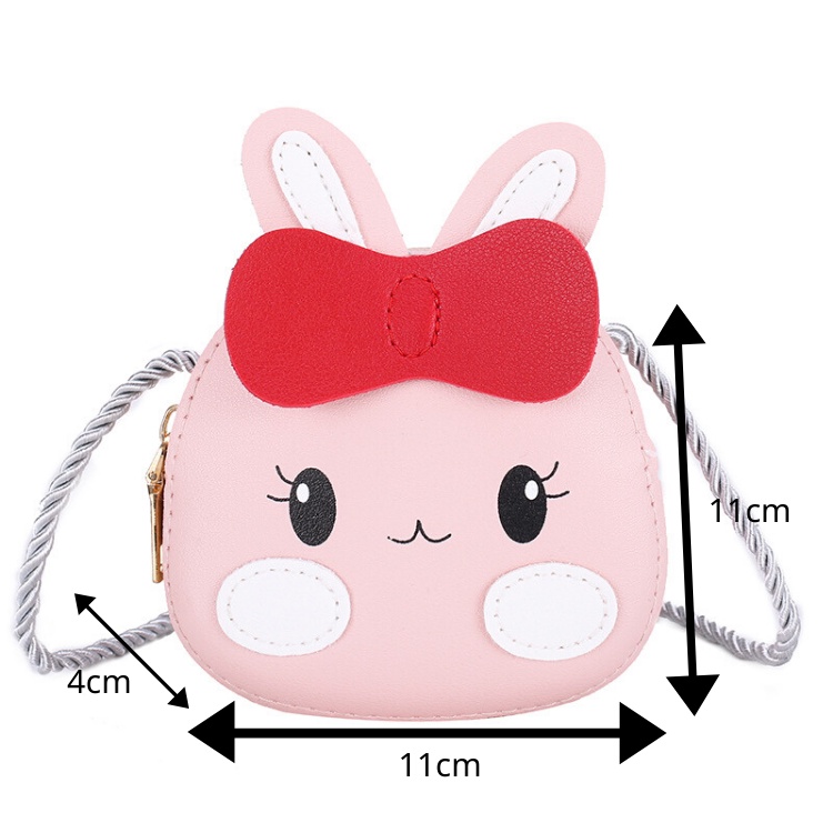 Túi đeo chéo mini cho bé gái đi chơi, đi du lịch từ 1 đến 10 tuổi