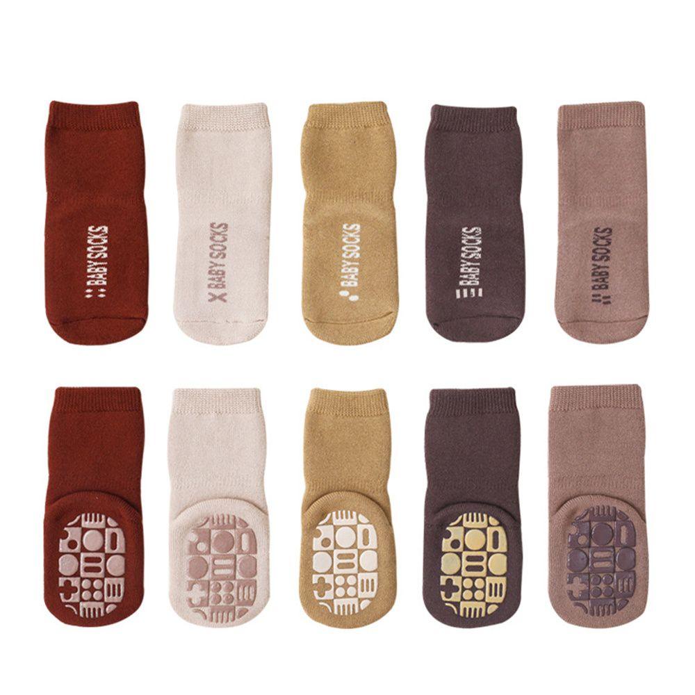 MIHAN1 Vớ Cotton Giữ Ấm Thoáng Khí In Họa Tiết Hoạt Hình Thời Trang Thu Đông Cho Bé Sơ Sinh