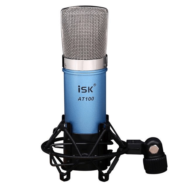 Micro thu âm livestream karaoke ISK AT100 chính hãng