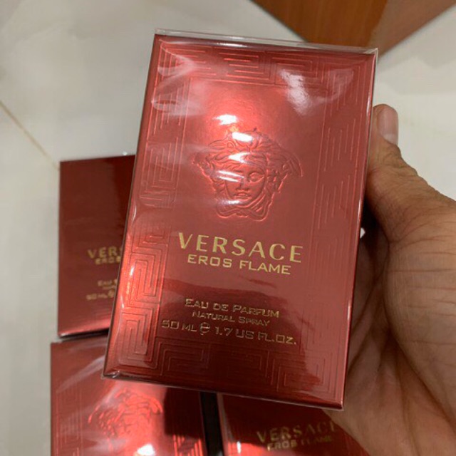 Nước hoa versace eros flame edp 50ml full seal (hình thực tế tự chụp)