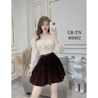 Chân váy Nhung xếp ly đẹp