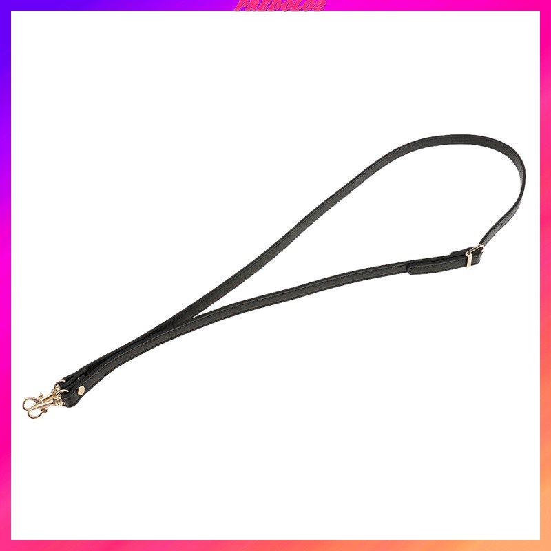 [Predolo2] Dây Đeo Túi Xách Da PU Màu Đen Điều Chỉnh Được