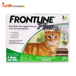 Nhỏ gáy trị ve,bọ chét cho mèo trên 8 tuần fronline