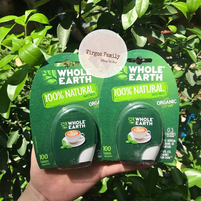 Đường cỏ ngọt Stevia Organic