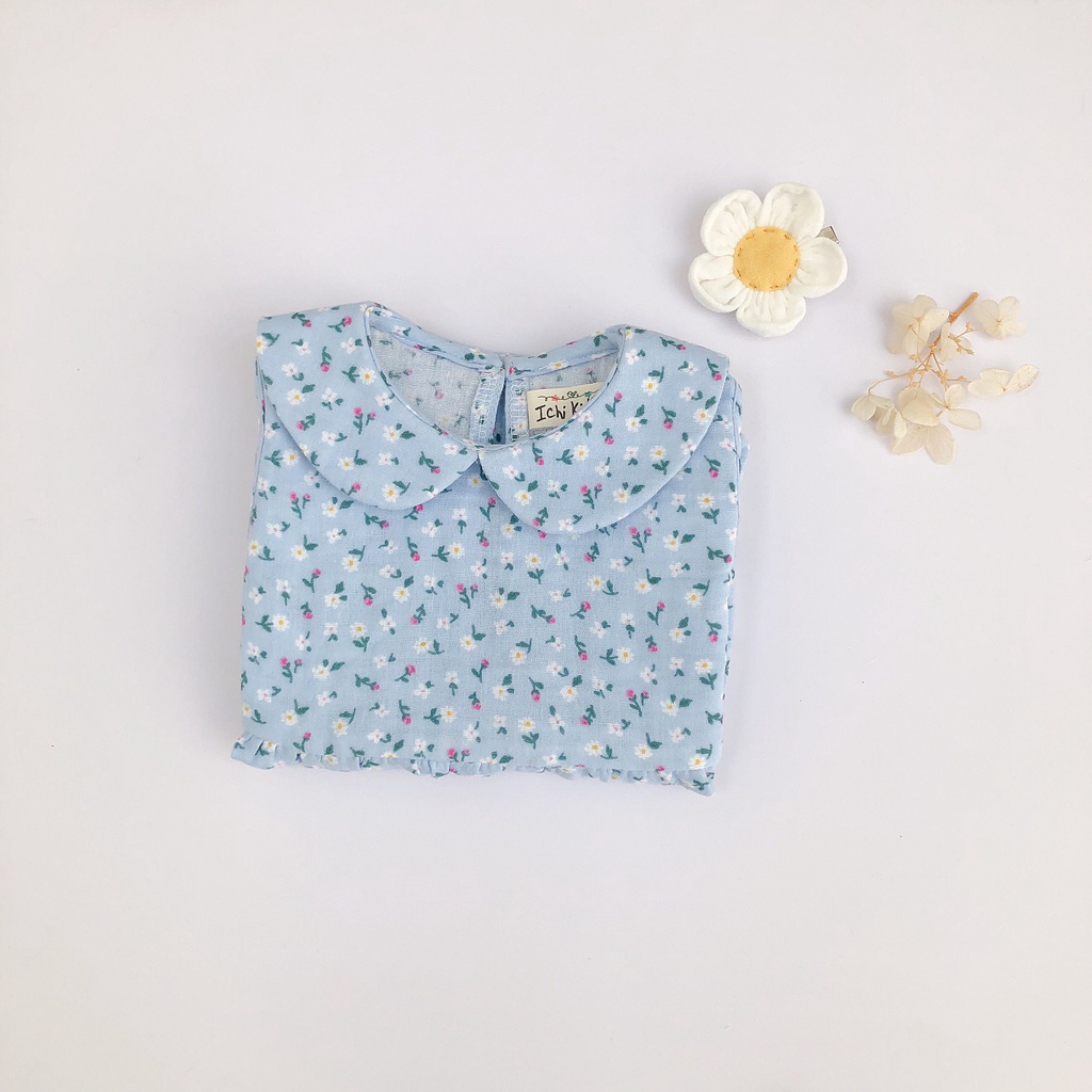 Bodysuit, body, đồ liền thân cho bé sơ sinh vải muslin