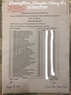 Elevit bầu 100 viên.