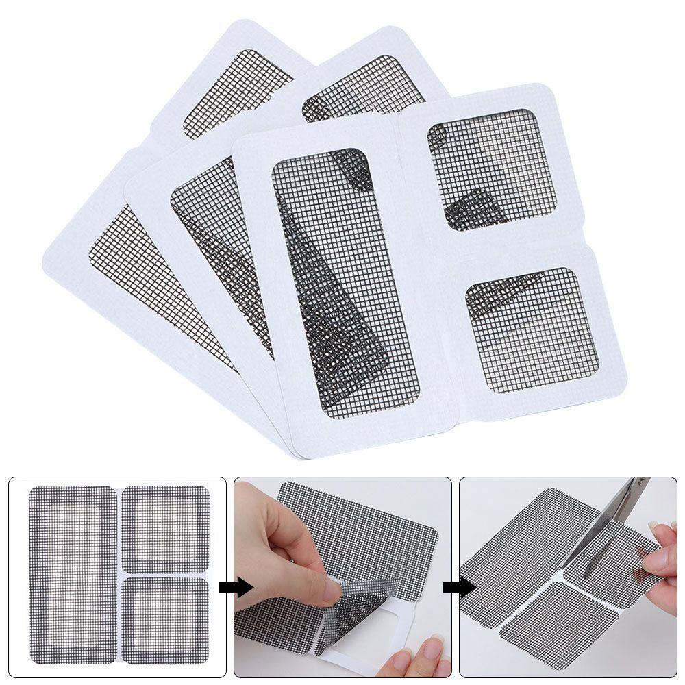 Bộ 3 Miếng Dán Sợi Thủy Tinh Chống Muỗi Cho Cửa Sổ
