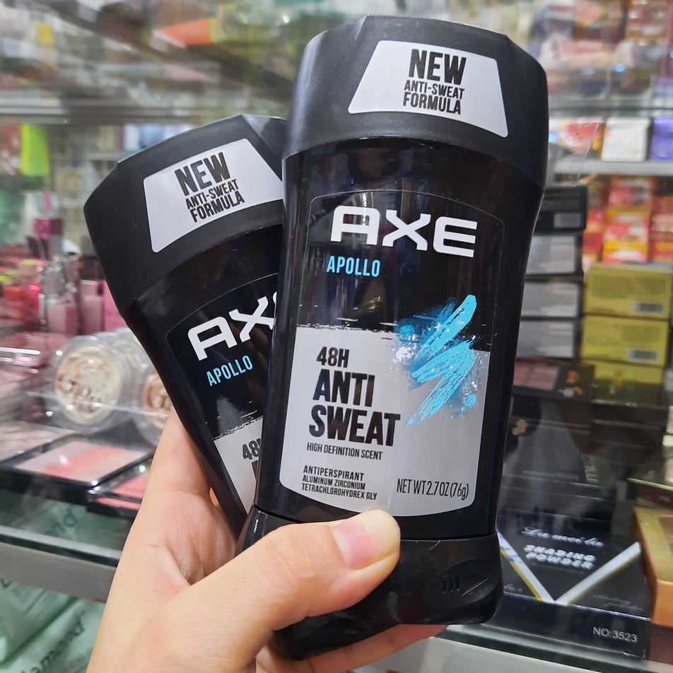 1 chai Lăn Sáp khử mùi nam Axe Apollo Antiperspirant 76g - Mỹ