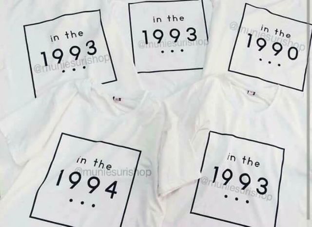 áo năm sinh theo yêu cầu nam nữ chất cotton mịn mát có áo big size 4xl