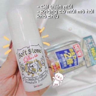 Lăn khử mùi đá khoáng Soft Stone Nhật Bản
